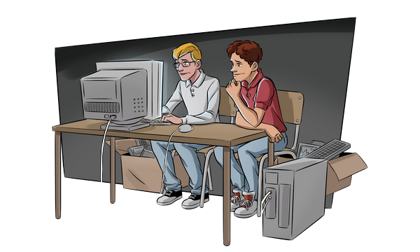 Založení atlas.cz ve sklepě jaderné fakulty ČVUT