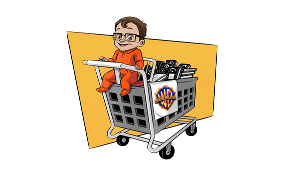 Začíná internetový boom; první eshop pro Warner Bros kazety